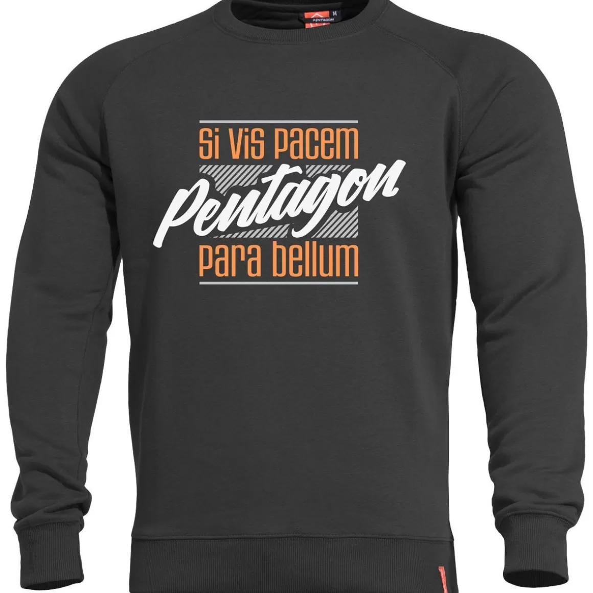 Helikon Sweatshirts>Pentagon Hawk Sweater Para Bellum Black