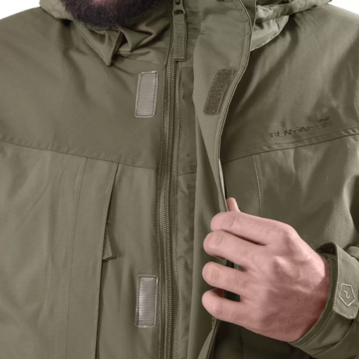 Helikon Waterproofs>Pentagon H.C.P. Parka Ral 7013