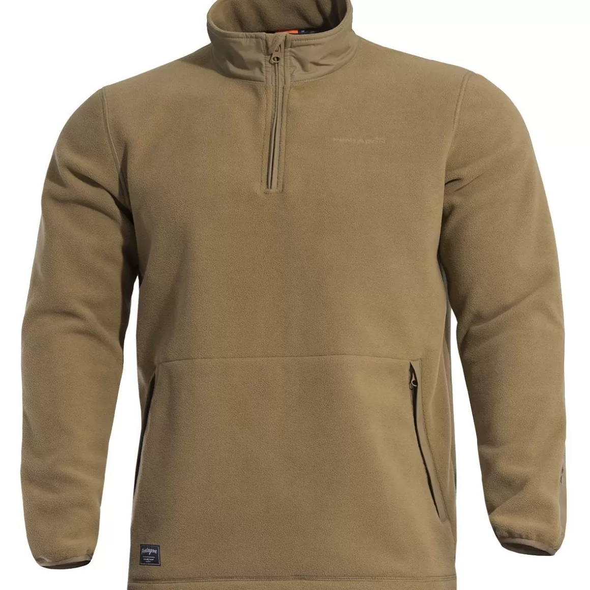 Mil-Tec Fleeces>Pentagon Kedros Fleece Sweater Coyote