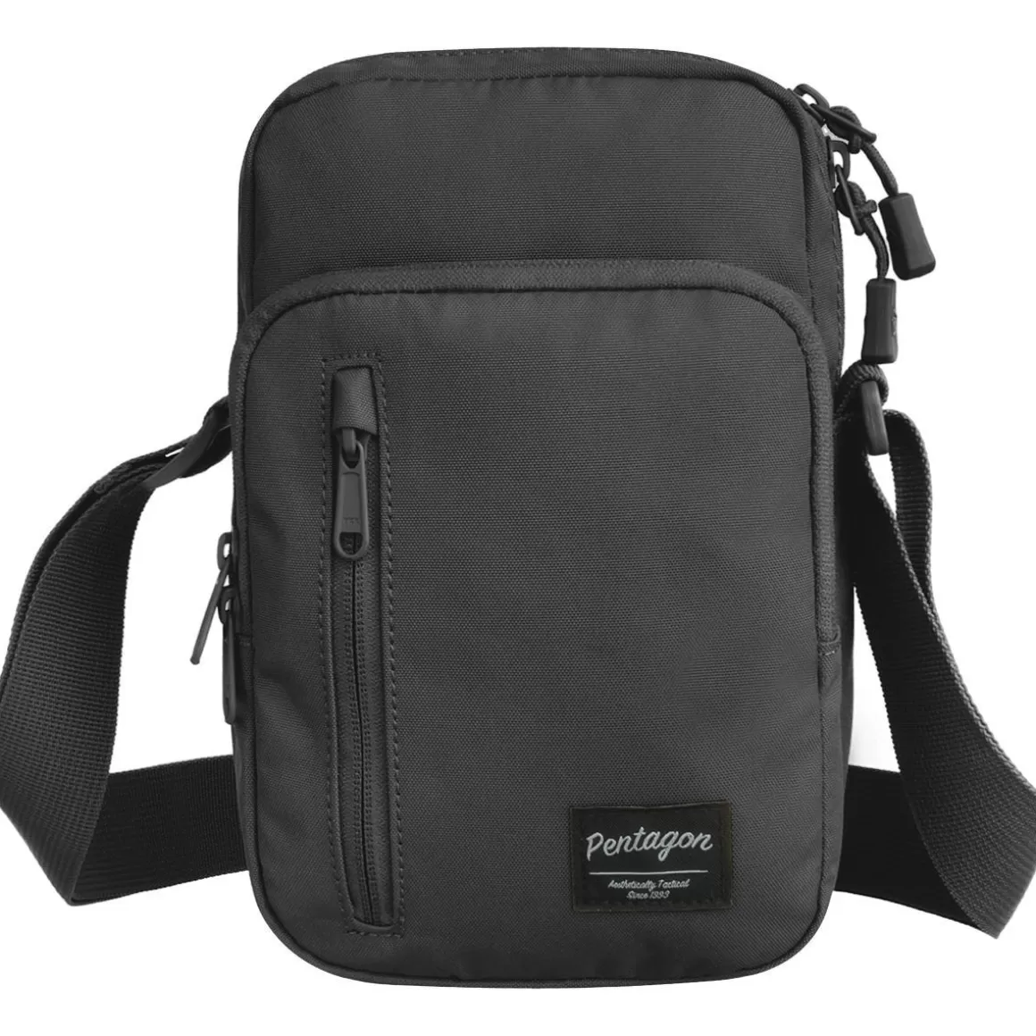 Pentagon Shoulder Bags> Kleos Messenger Bag Black