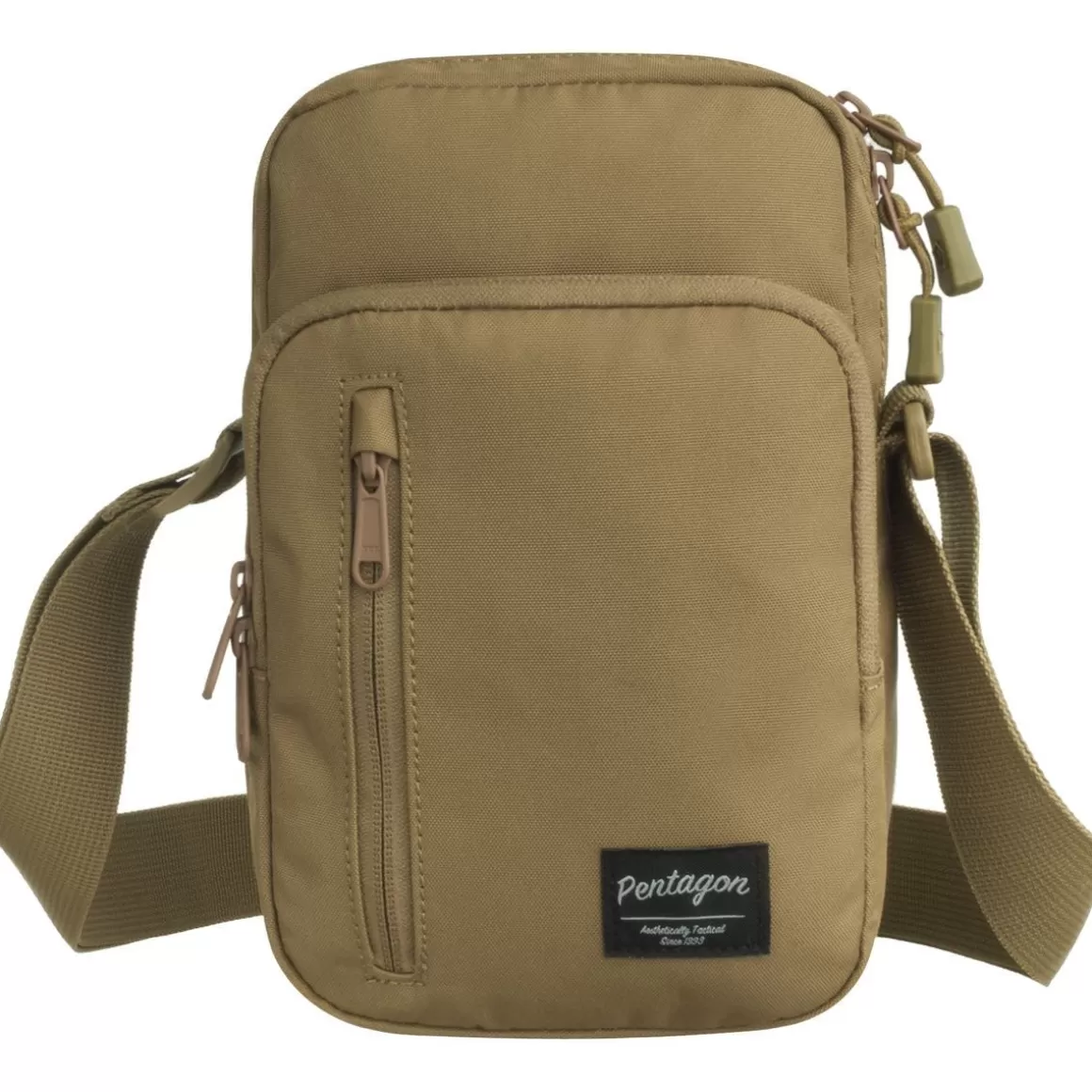 Pentagon Shoulder Bags> Kleos Messenger Bag Coyote