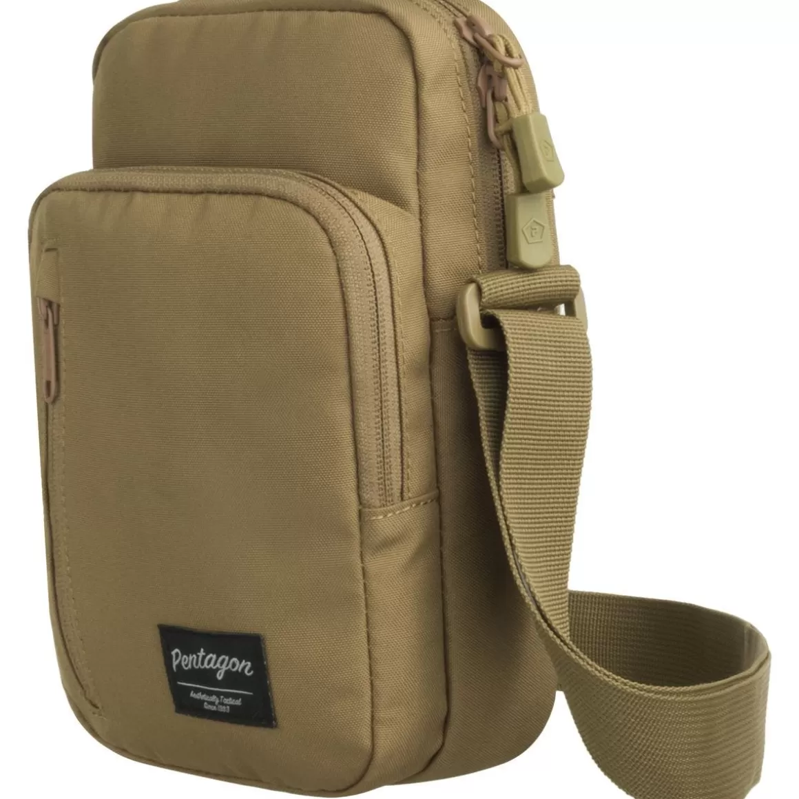 Pentagon Shoulder Bags> Kleos Messenger Bag Coyote