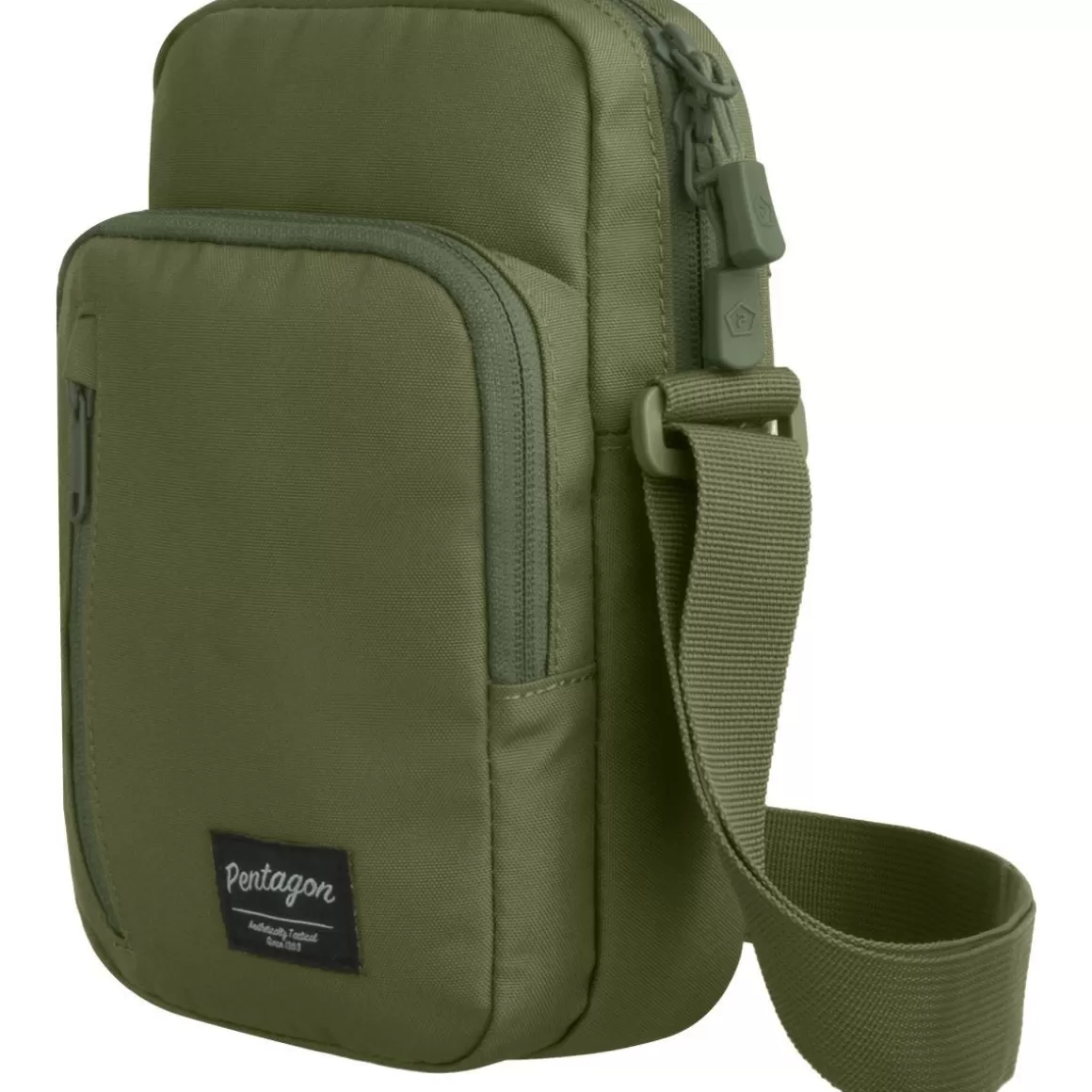 Pentagon Shoulder Bags> Kleos Messenger Bag Olive