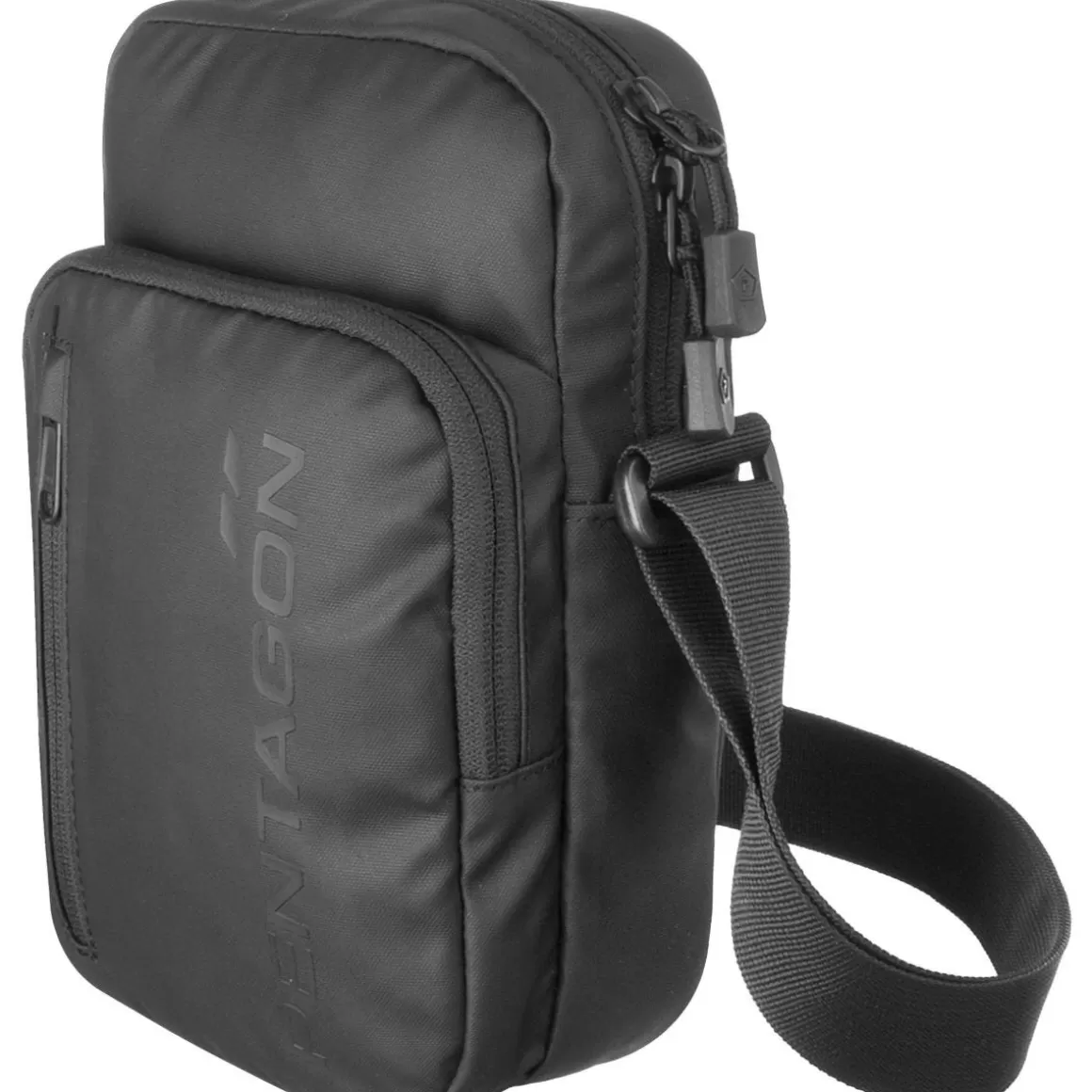 Pentagon Shoulder Bags> Kleos Messenger Bag Stealth Black