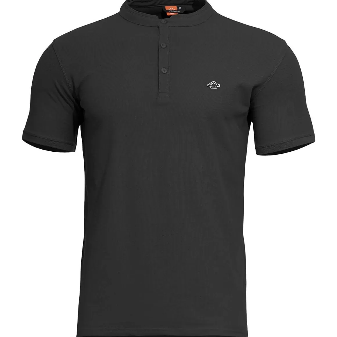 Pentagon T-Shirts & Vests> Levantes Henley Shirt Black