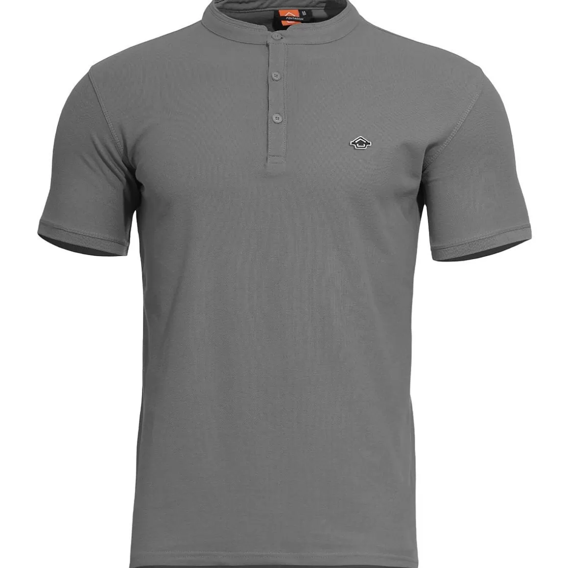 Pentagon T-Shirts & Vests> Levantes Henley Shirt Wolf Grey