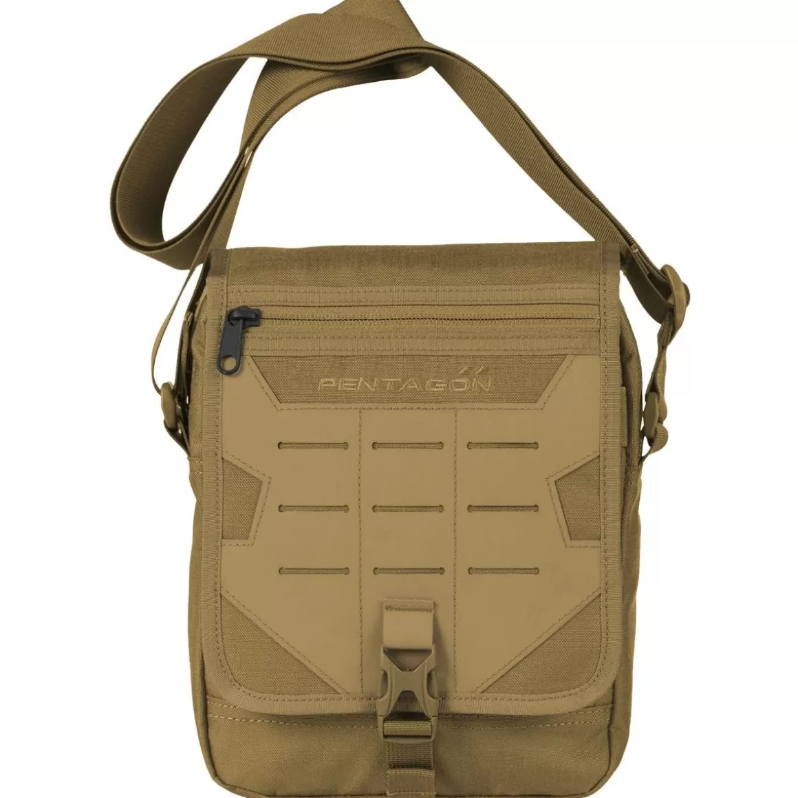 Pentagon Shoulder Bags> Messenger Utility Bag Coyote