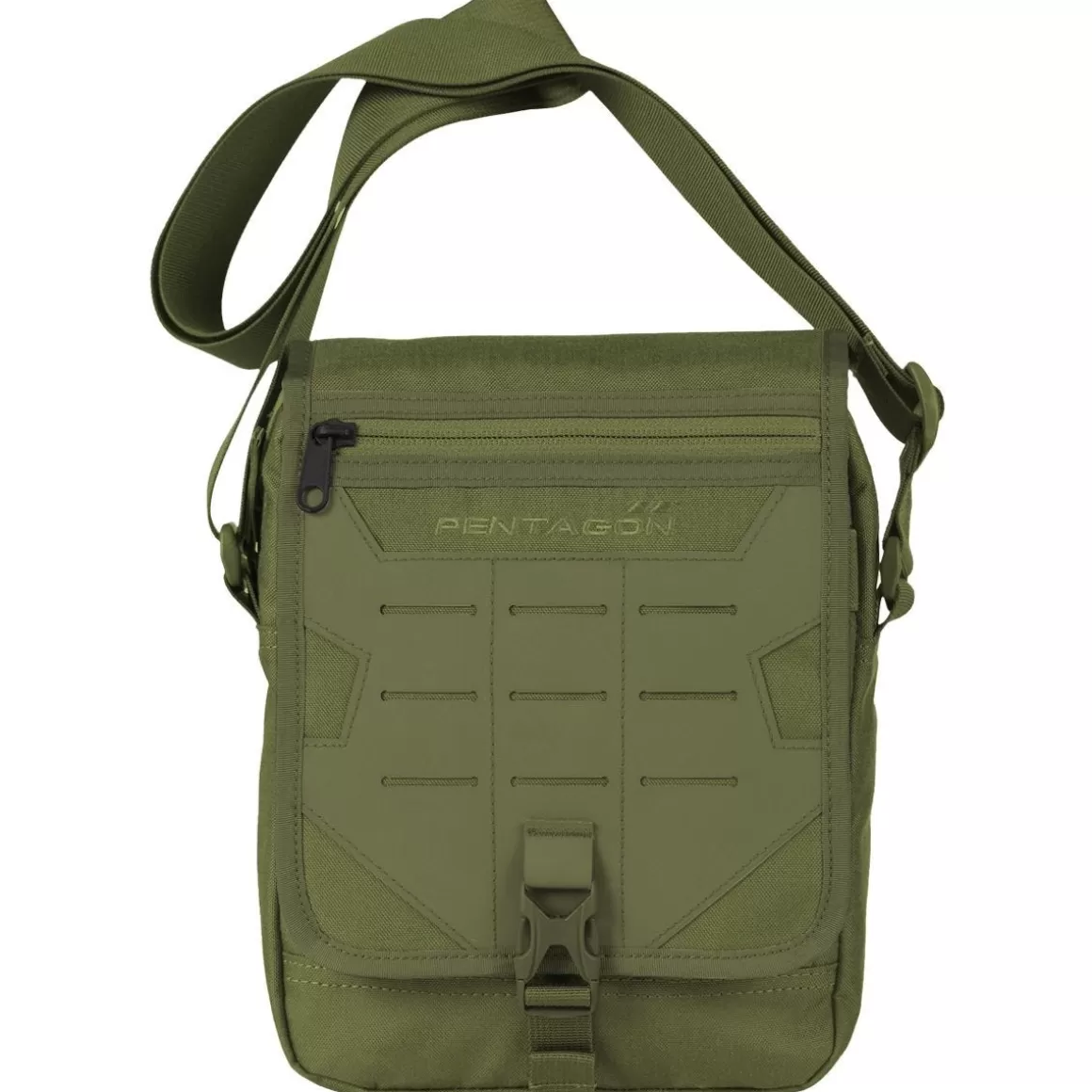 Pentagon Shoulder Bags> Messenger Utility Bag Olive