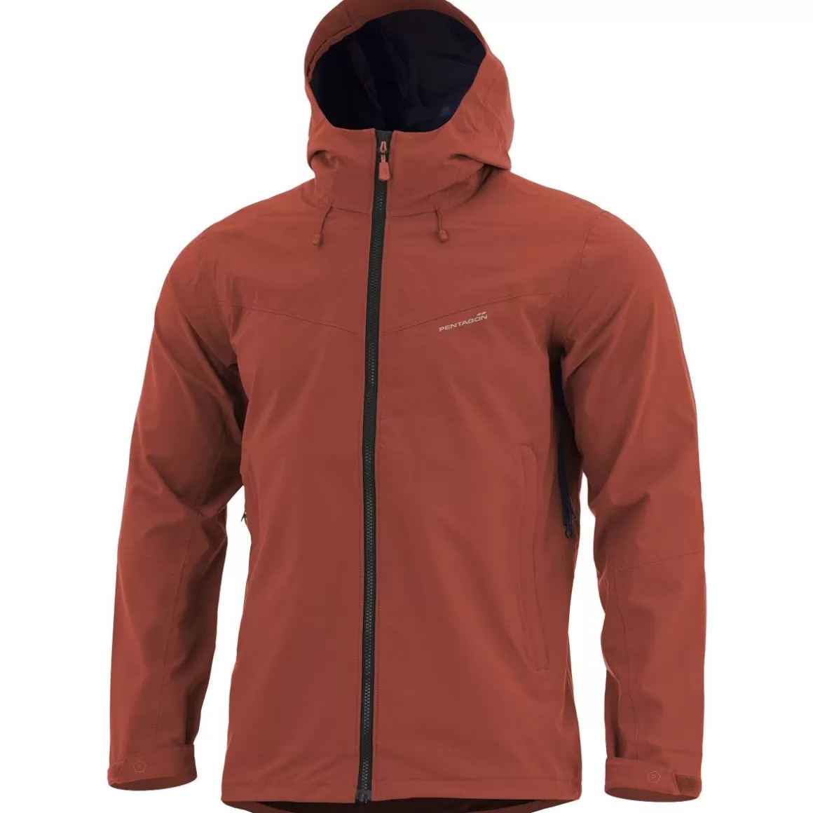Helikon Waterproofs>Pentagon Monlite Jacket Maroon Red