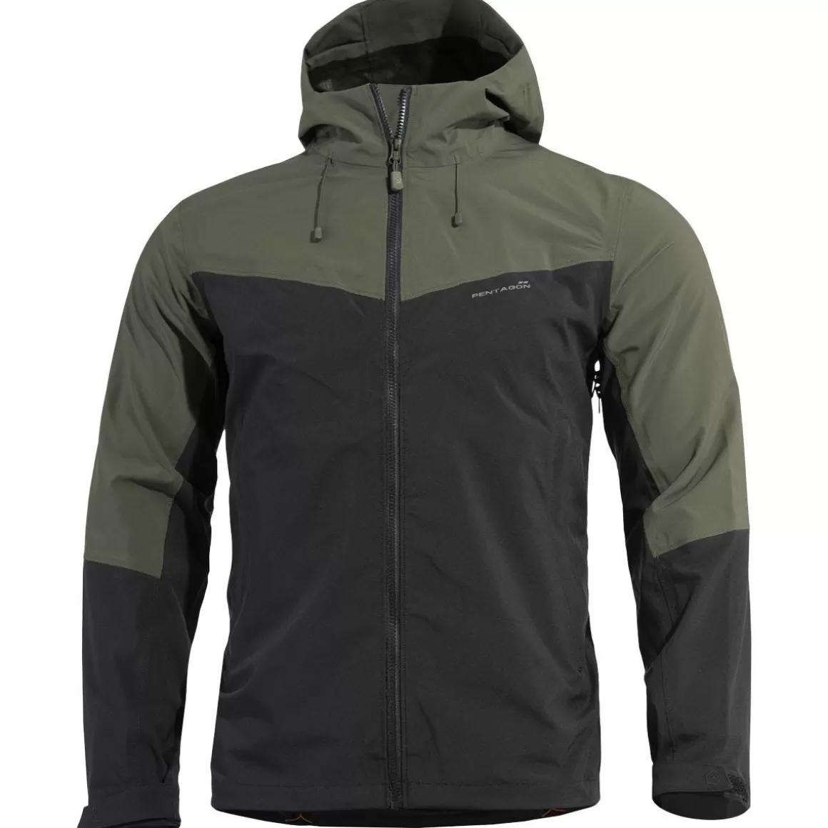 Helikon Waterproofs>Pentagon Monlite Jacket Ral 7013/Black