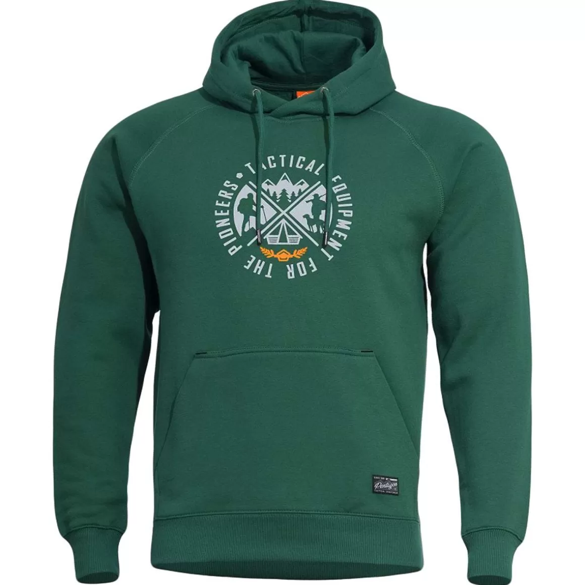 Flyye Industries Sweatshirts>Pentagon Phaeton Hoodie Pioneers Springbok Green