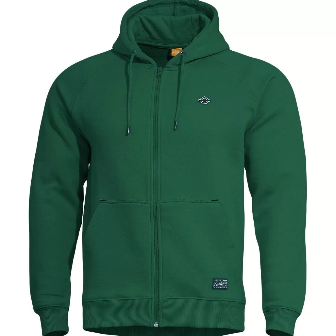 Pentagon Sweatshirts> Phaeton Zipped Hoodie Springbok Green