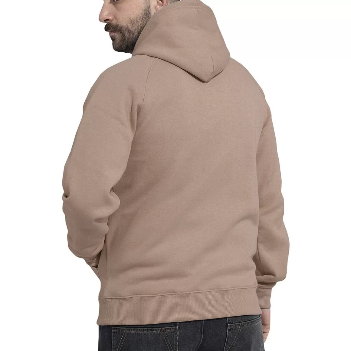 Highlander Sweatshirts>Pentagon Phaeton Zipped Hoodie Tan Brown