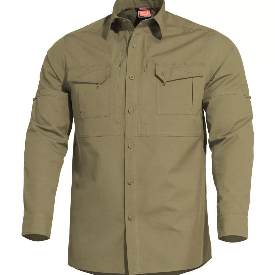 Helikon Shirts>Pentagon Plato Tactical Shirt Coyote