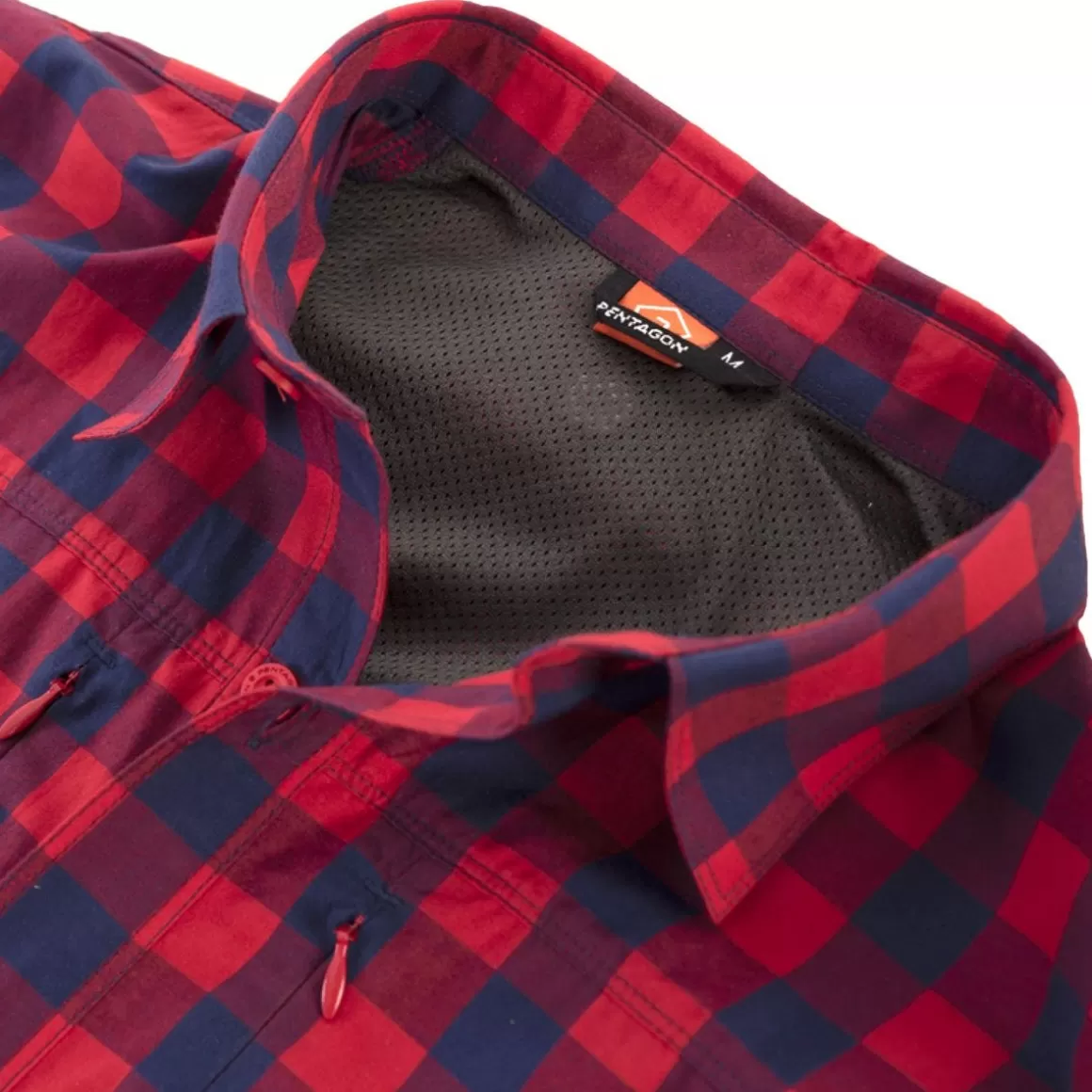 MFH Shirts>Pentagon Qt Tactical Shirt Red Checks