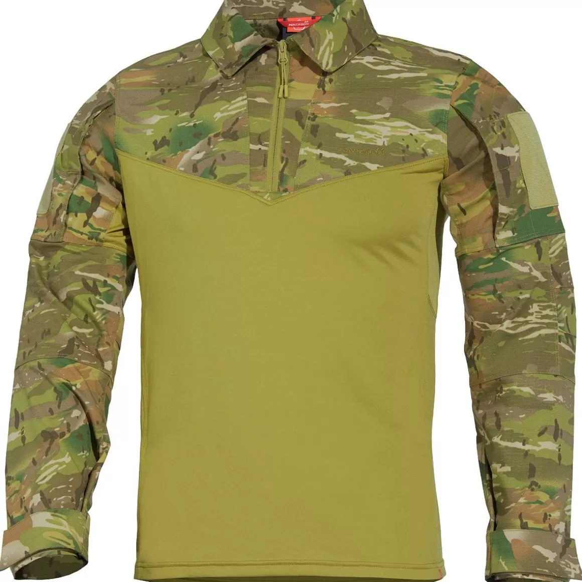 Helikon Shirts>Pentagon Ranger Tac-Fresh Shirt Grassman
