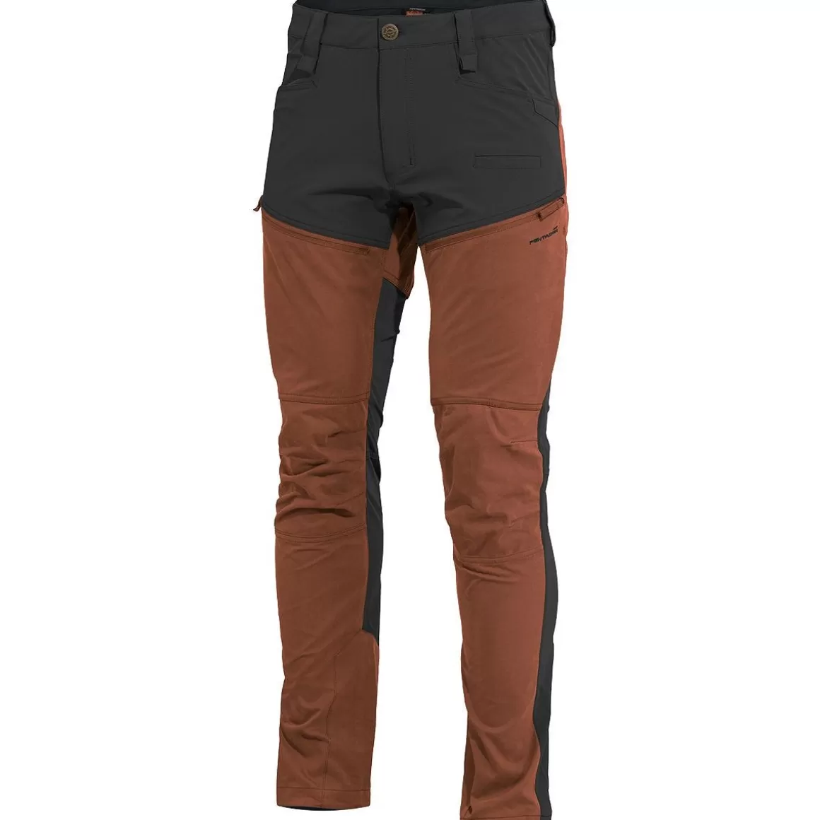 Pentagon Trousers> Renegade Savanna Pants Maroon Red