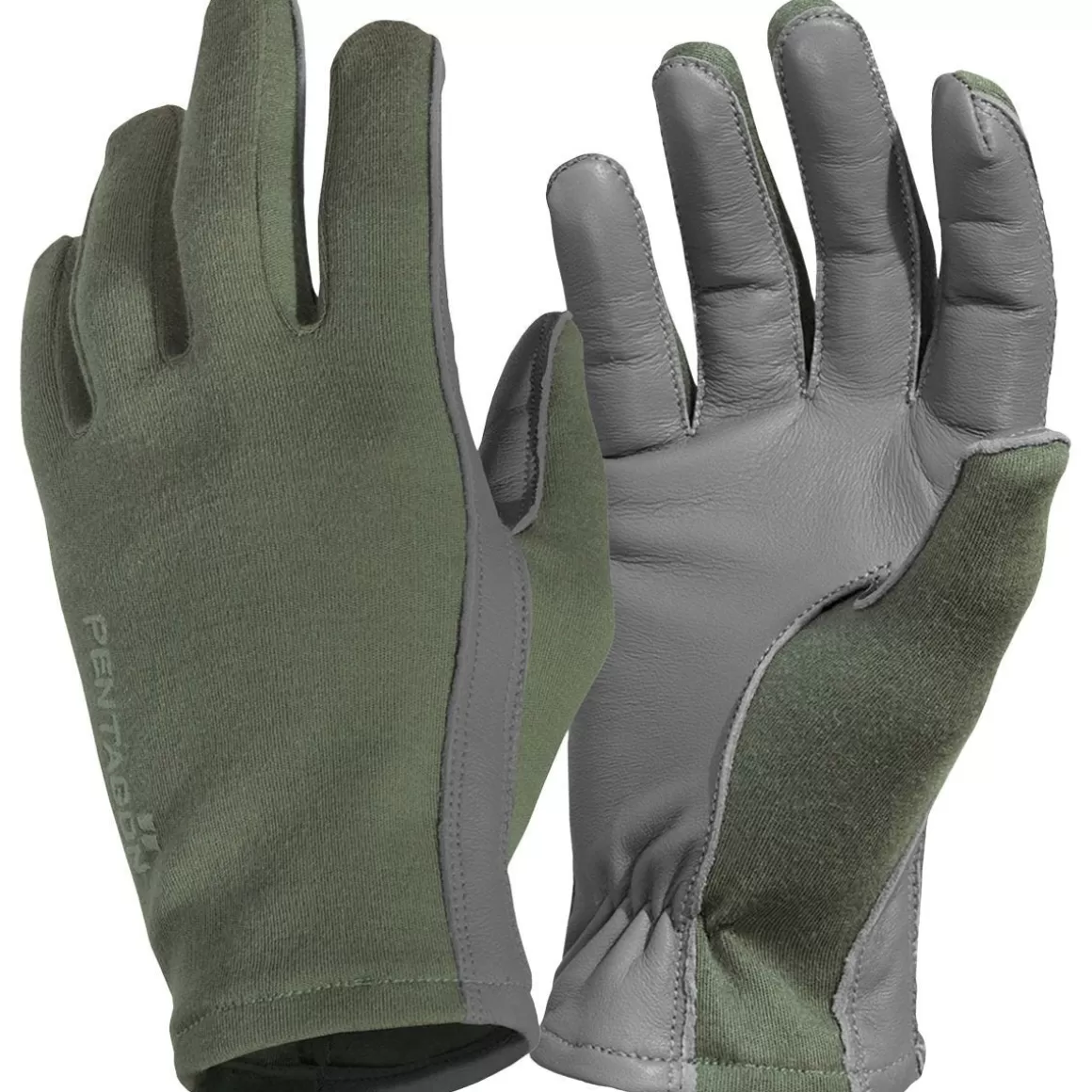 Pentagon Gloves> Short Cuff Pilot Gloves Olive