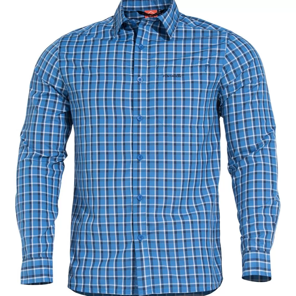 Mil-Tec Shirts>Pentagon Snoop Long Shirt Blue Checks
