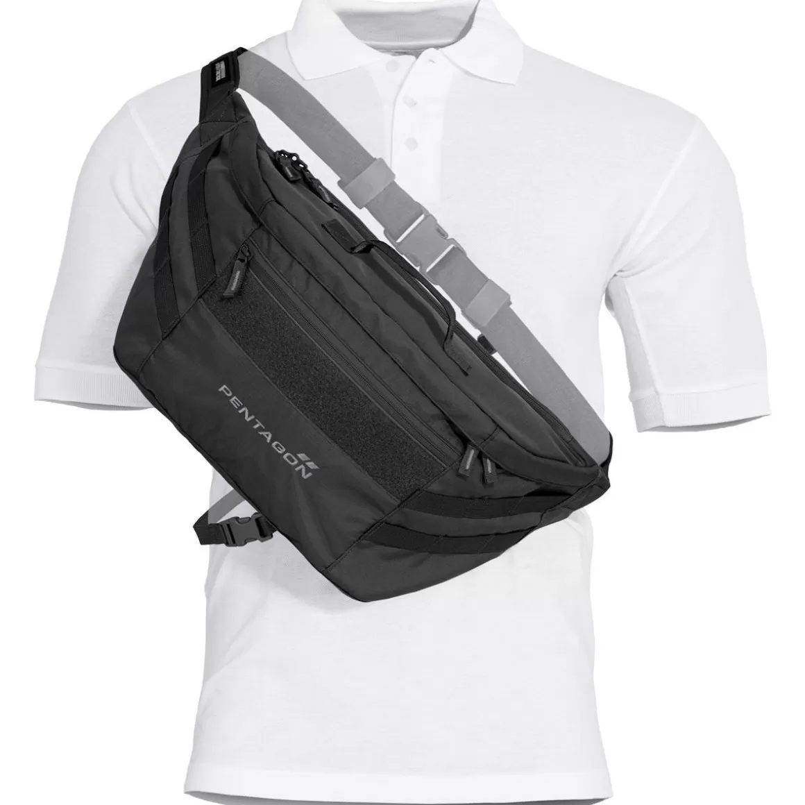 Pentagon Shoulder Bags> Telamon Bag Black