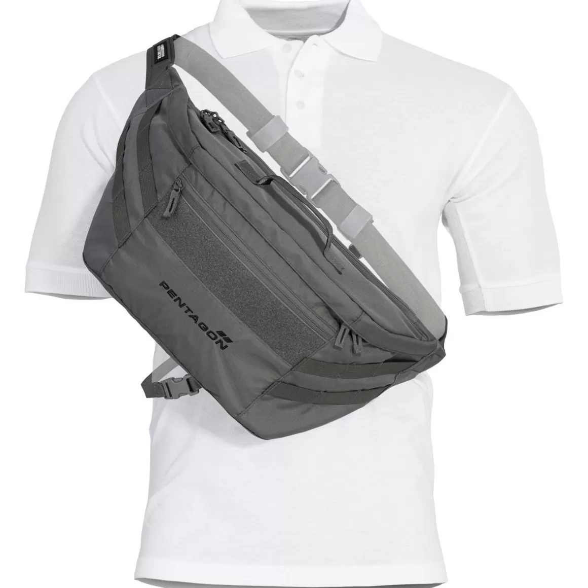 Pentagon Shoulder Bags> Telamon Bag Wolf Grey