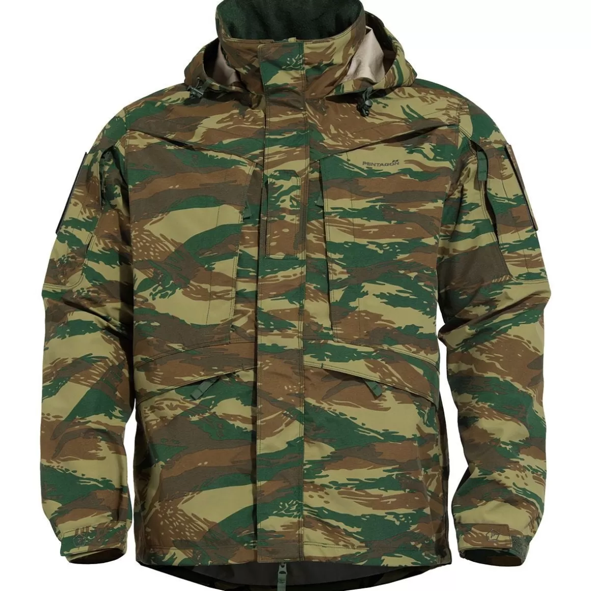 Helikon Waterproofs>Pentagon Tifon Jacket Greek Lizard