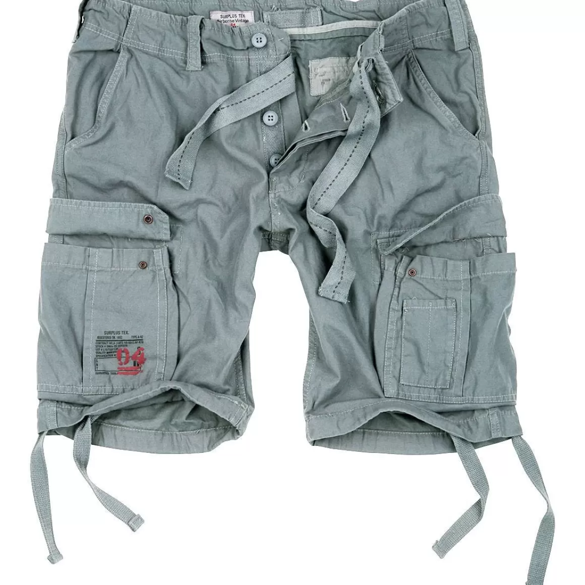 Pentagon Shorts>Surplus Airborne Vintage Shorts Grey