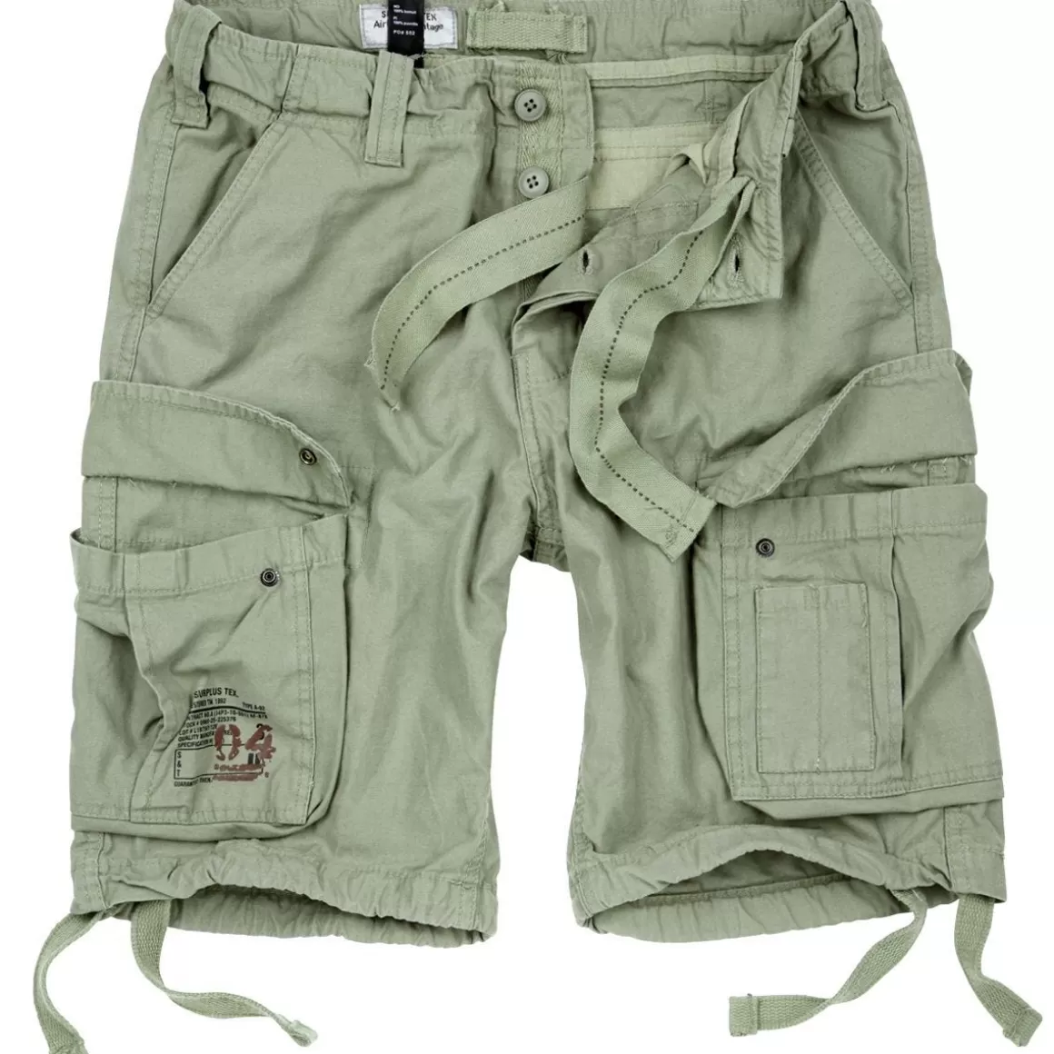 Surplus Shorts> Airborne Vintage Shorts Light Olive