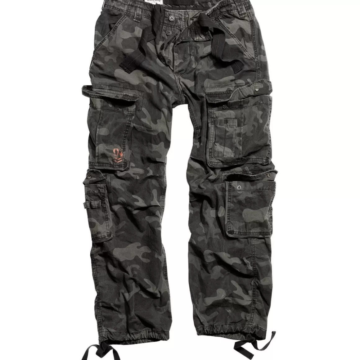 Surplus Trousers> Airborne Vintage Trousers Black Camo