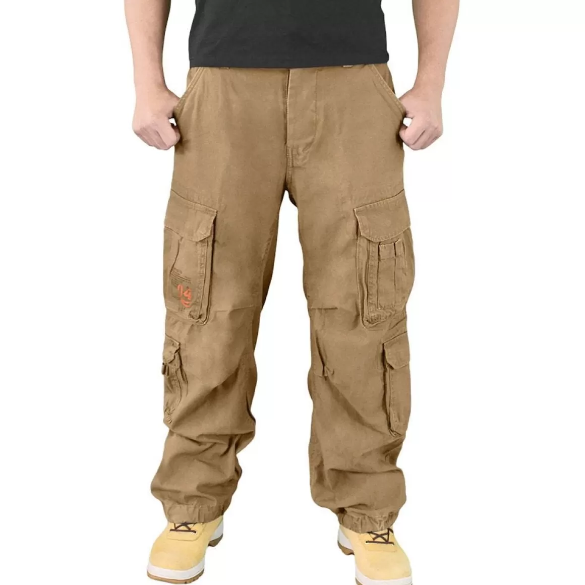 Surplus Trousers> Airborne Vintage Trousers Coyote