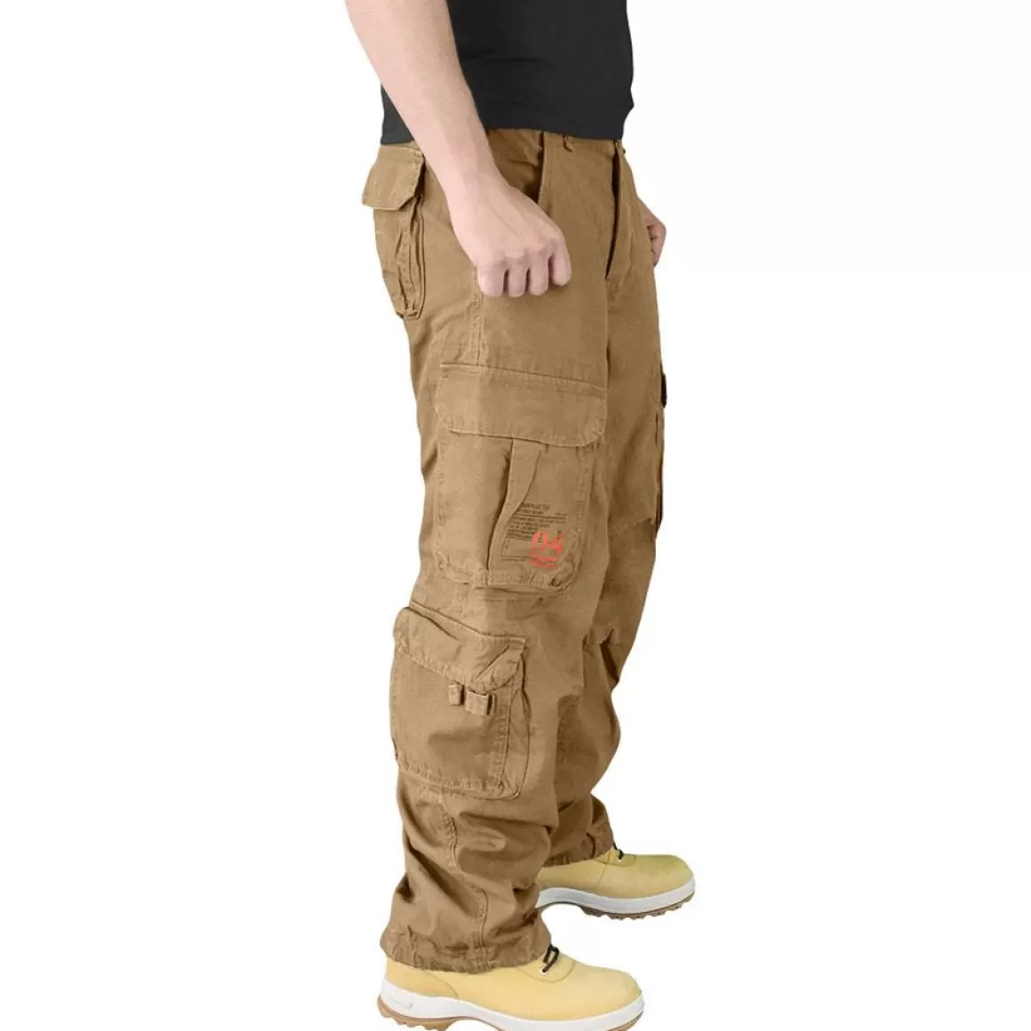 Surplus Trousers> Airborne Vintage Trousers Coyote