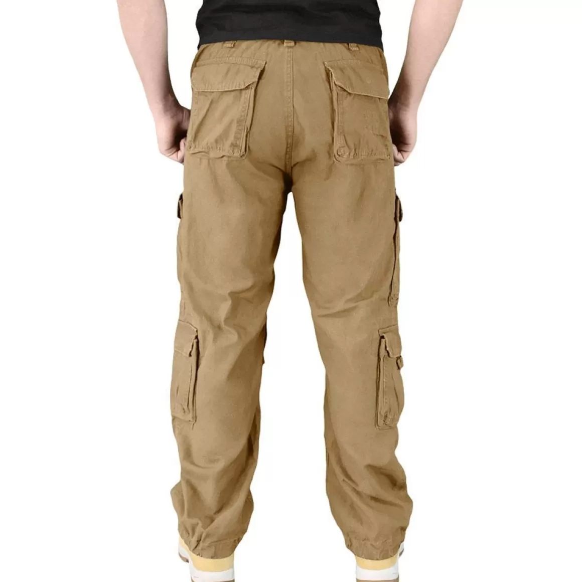 Surplus Trousers> Airborne Vintage Trousers Coyote