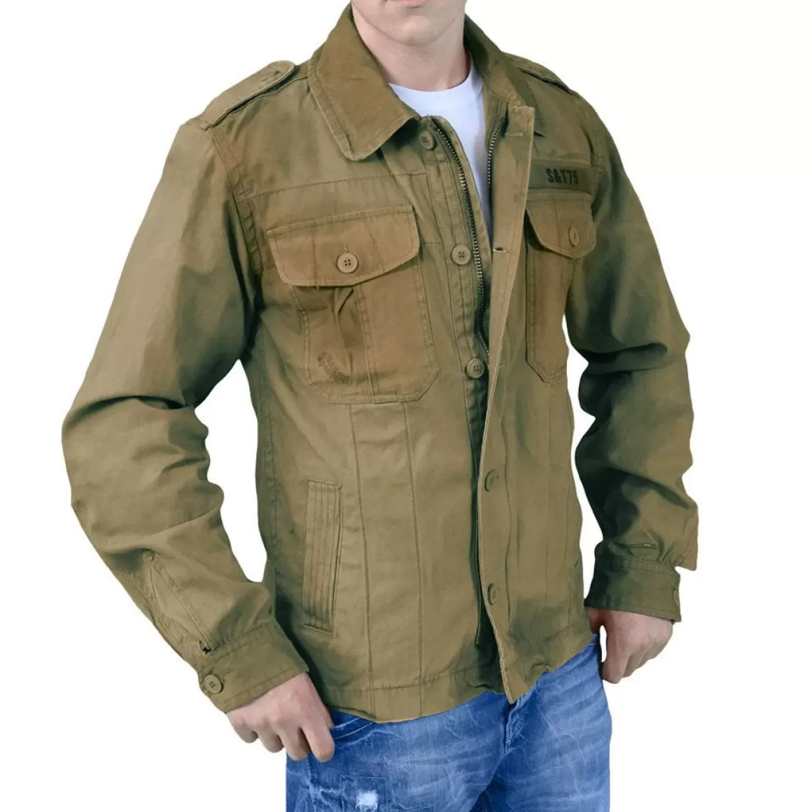 Surplus Jackets & Coats> Heritage Vintage Jacket Olive