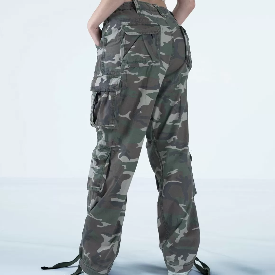 Helikon Trousers>Surplus Ladies Airborne Vintage Trousers Woodland