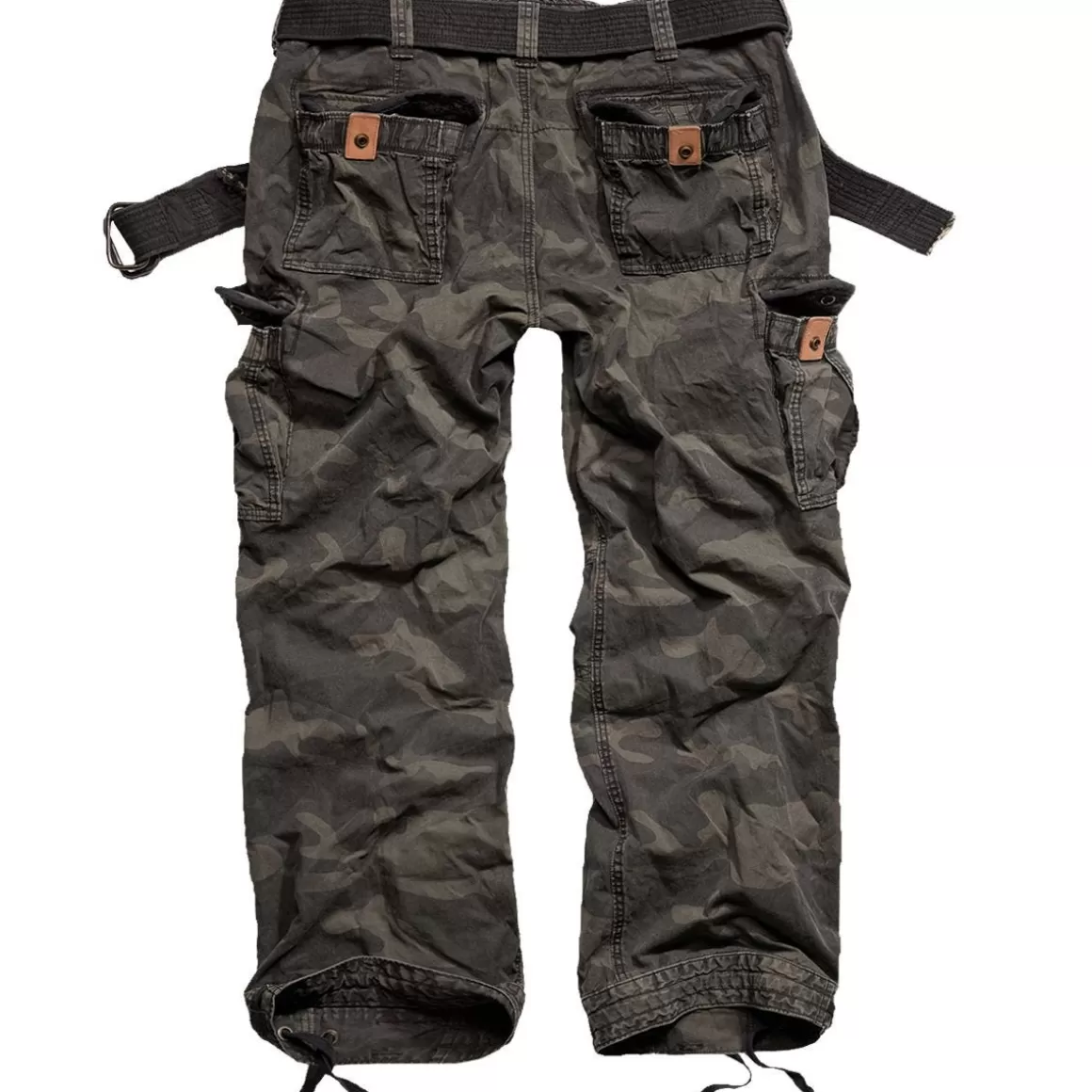 Surplus Trousers> Premium Vintage Trousers Black Camo