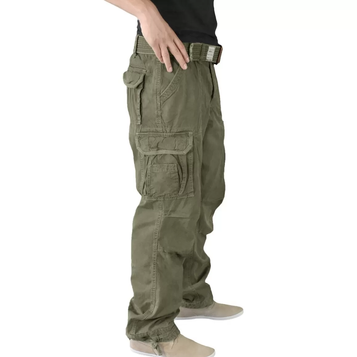 Surplus Trousers> Premium Vintage Trousers Olive