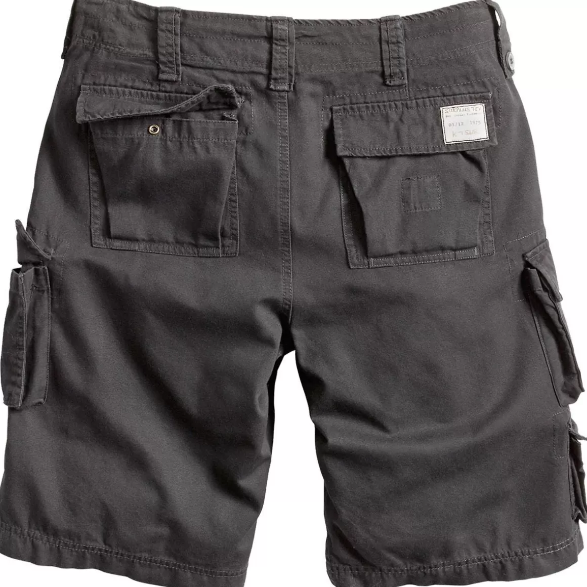 MFH Shorts>Surplus Trooper Shorts Black Washed