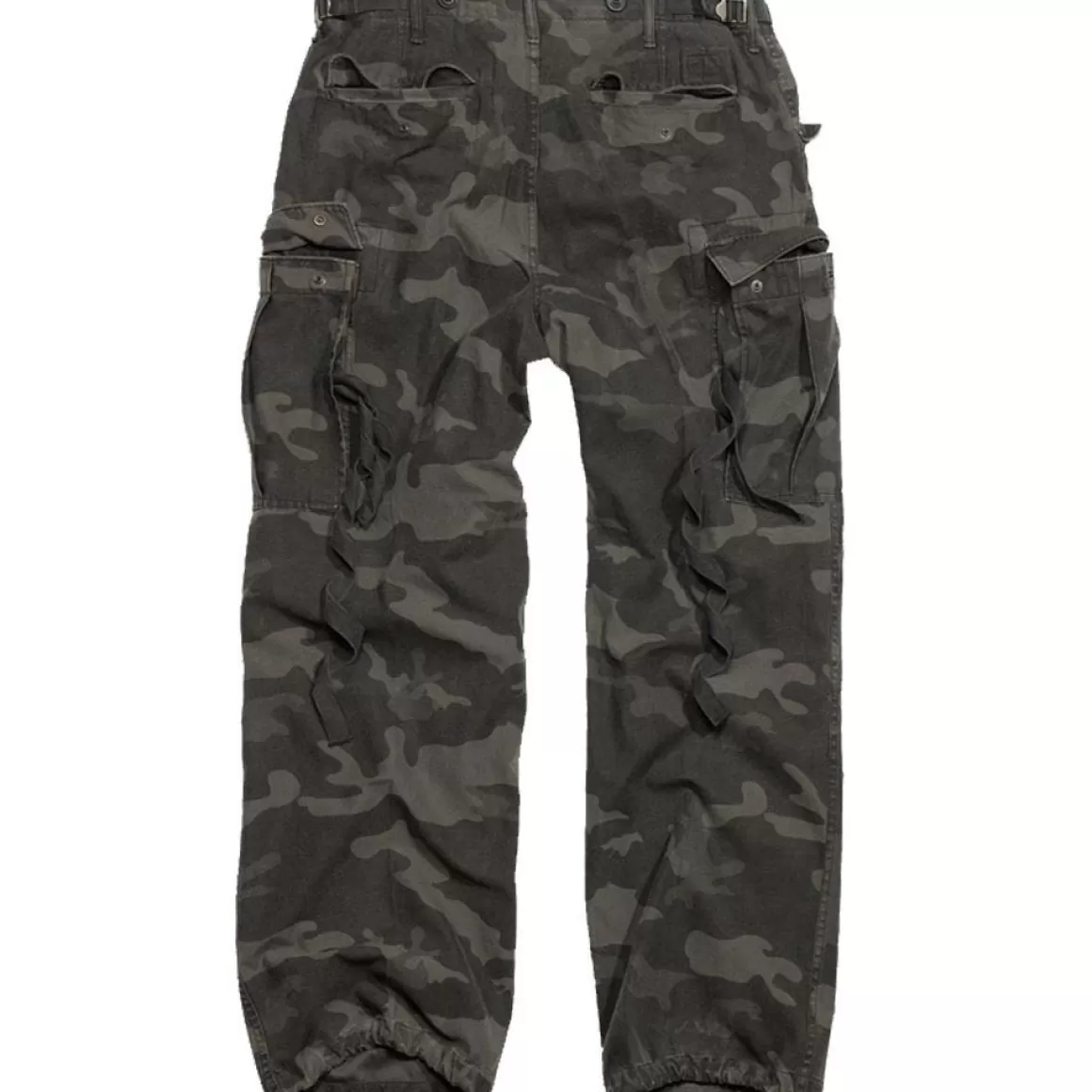 Surplus Trousers> Vintage Fatigues Trousers Black Camo