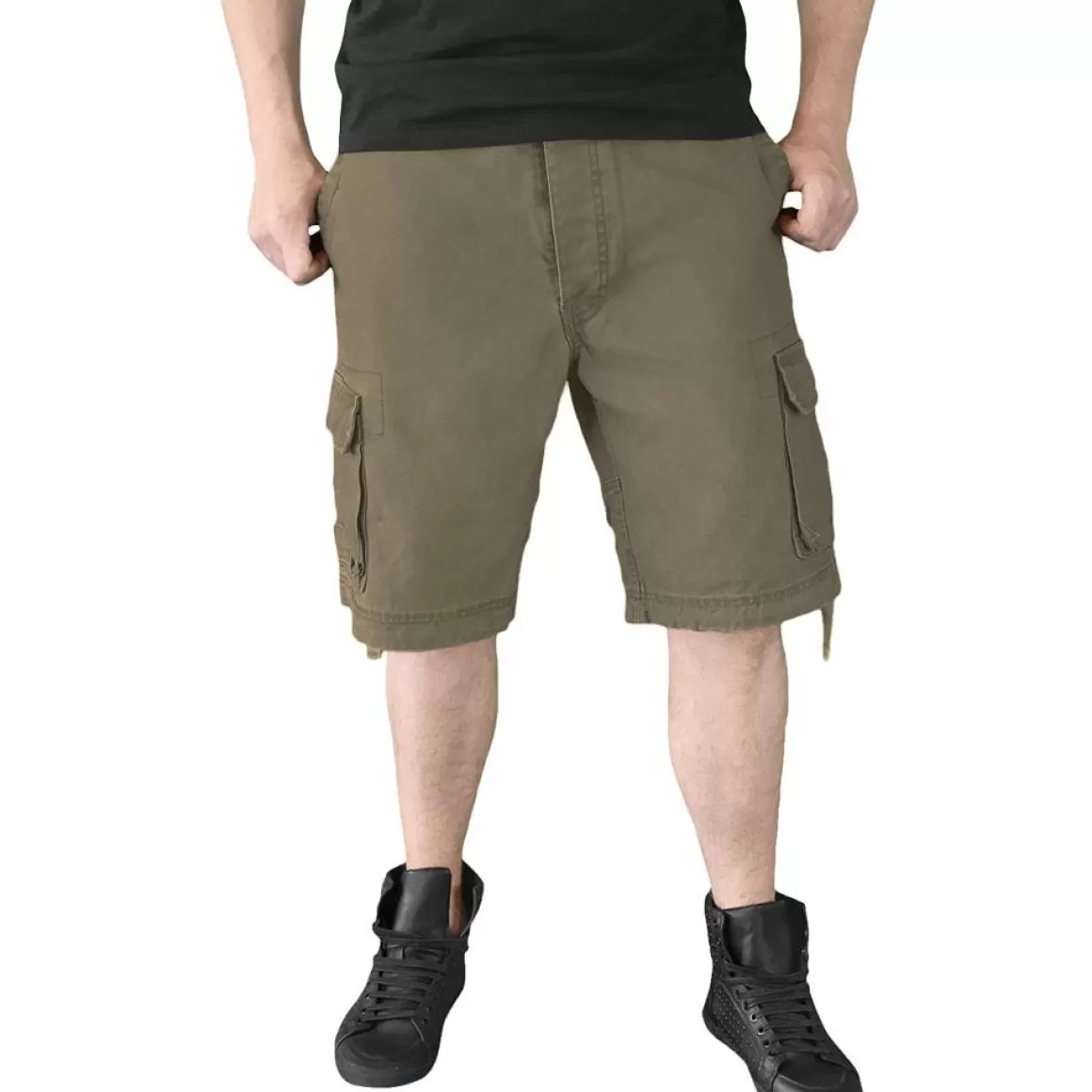 Viper Shorts>Surplus Vintage Shorts Washed Olive