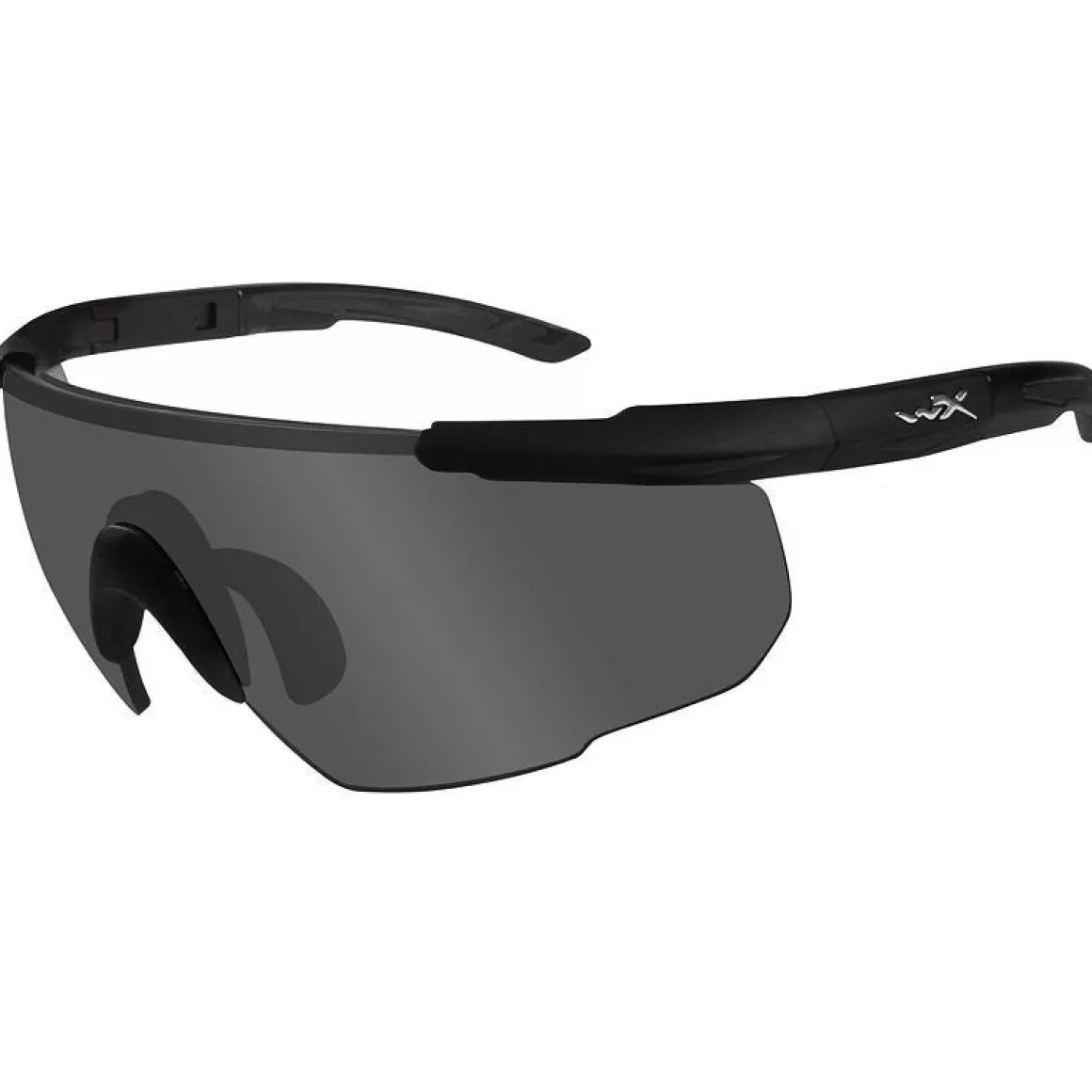 Wiley X Ballistic Glasses> Saber Advanced Glasses - Smoke Grey Lens / Matte Black Frame
