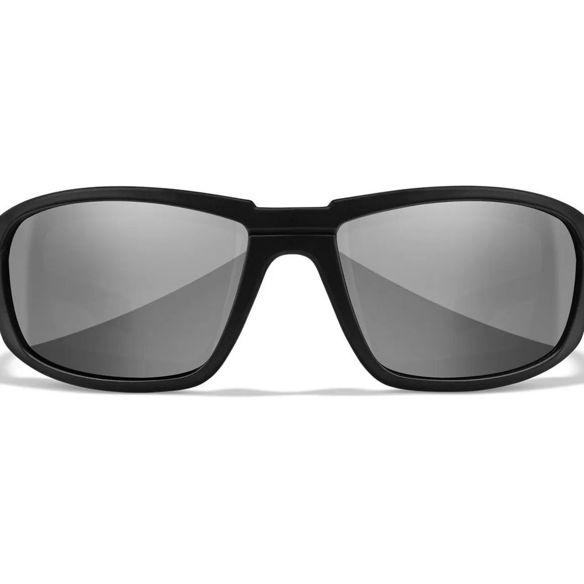 Wiley X Glasses> Wx Boss Glasses - Silver Flash Lens / Matte Black Frame