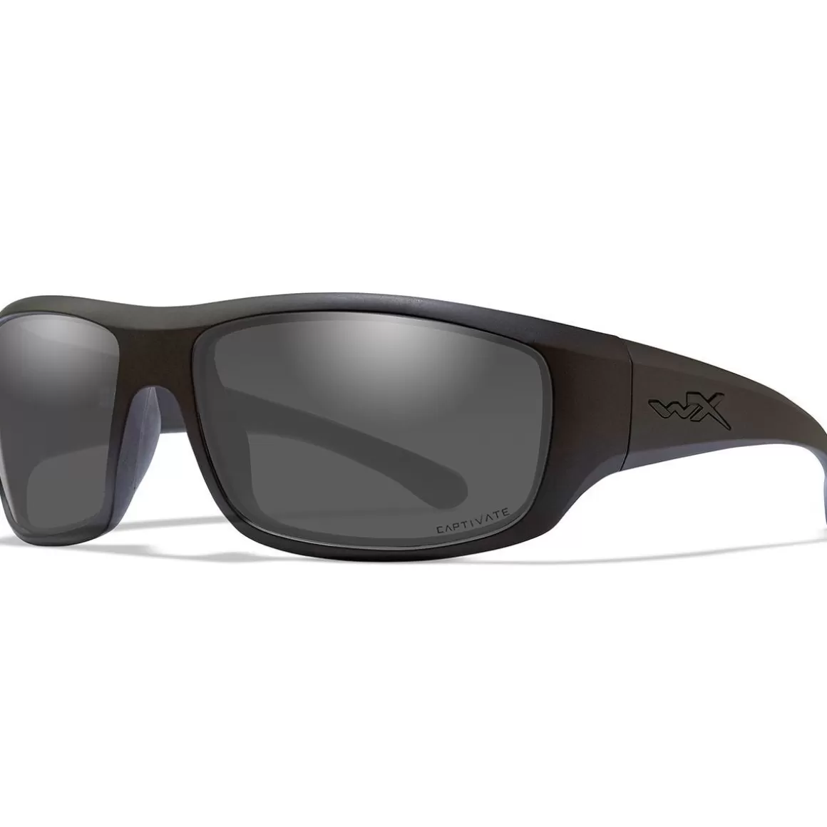 Wiley X Glasses> Wx Omega Glasses - Captivate Smoke Grey Lens / Matte Black Frame