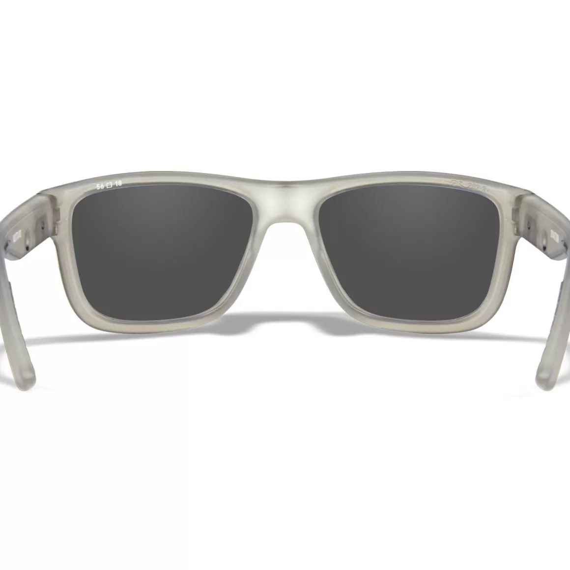 Wiley X Glasses> Wx Ovation Glasses - Captivate Polarized Blue Mirror Lenses / Matte Slate Frame