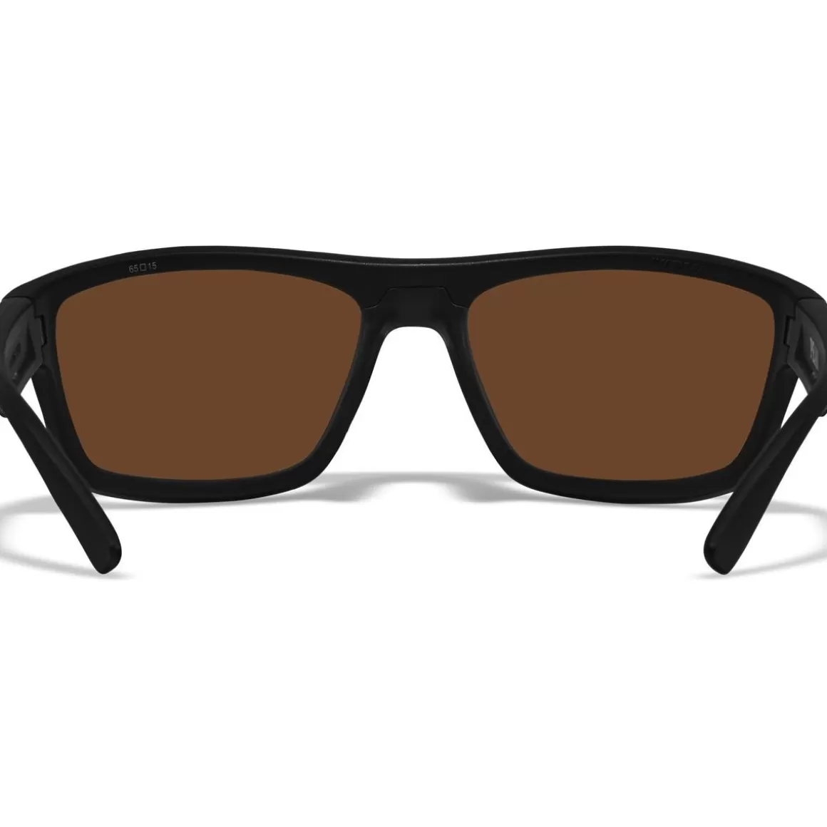 Wiley X Glasses> Wx Peak Glasses - Captivate Polarized Copper Lenses / Matte Black Frame